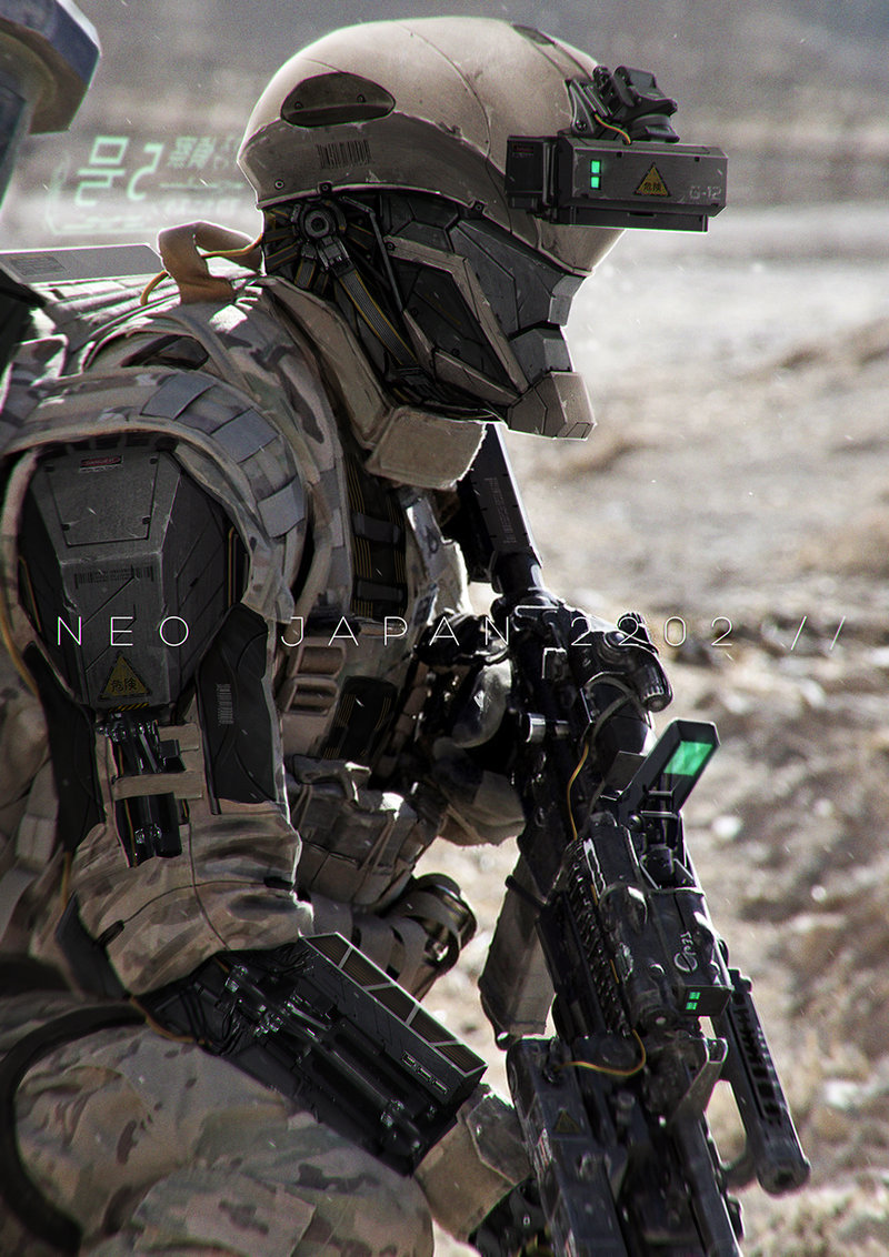 Illustration for article titled Japan In 2202 Looks Exactly Like You'd Expect